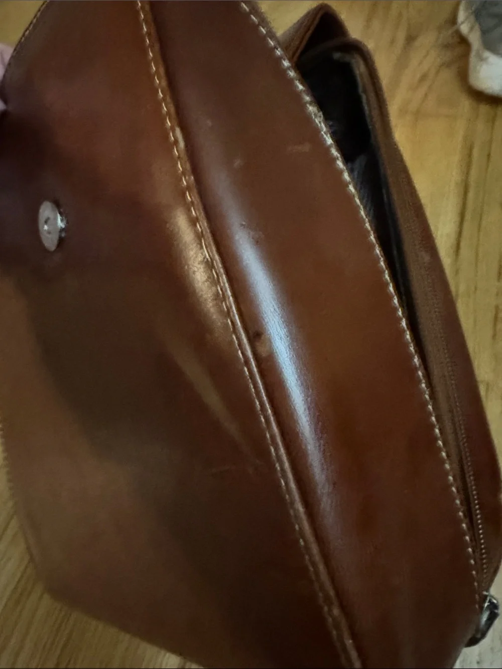 Women's Brown Leather Backpack - Classic Everyday Carry